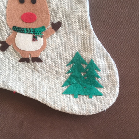 NWOT: Christmas Stocking NEW 16” x 9” - Picture 5 of 6